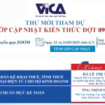 Lớp CNKT ngày 23 VÀ 24/05/2025 (đợt 9/2025): KÊ KHAI THUẾ, TÍNH THUẾ THƯƠNG MẠI ĐIỆN TỬ CHO HKD VÀ CHUẨN MỰC KẾ TOÁN