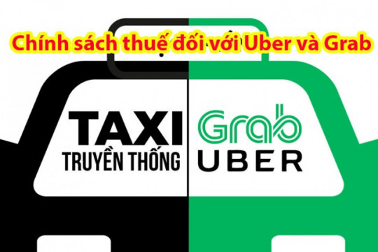 Chính sách thuế đối với Uber và Grab