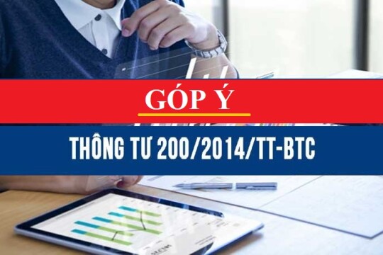 Hiệp Hội kế toán và kiểm toán Việt Nam (VAA) góp ý thông tư 200/2014/TT-BTC